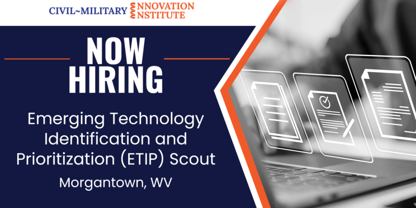 Emerging Technology Identification and Prioritization (ETIP) Scout