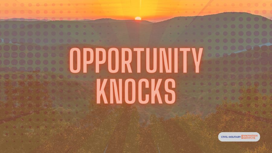 Opportunity Knocks.