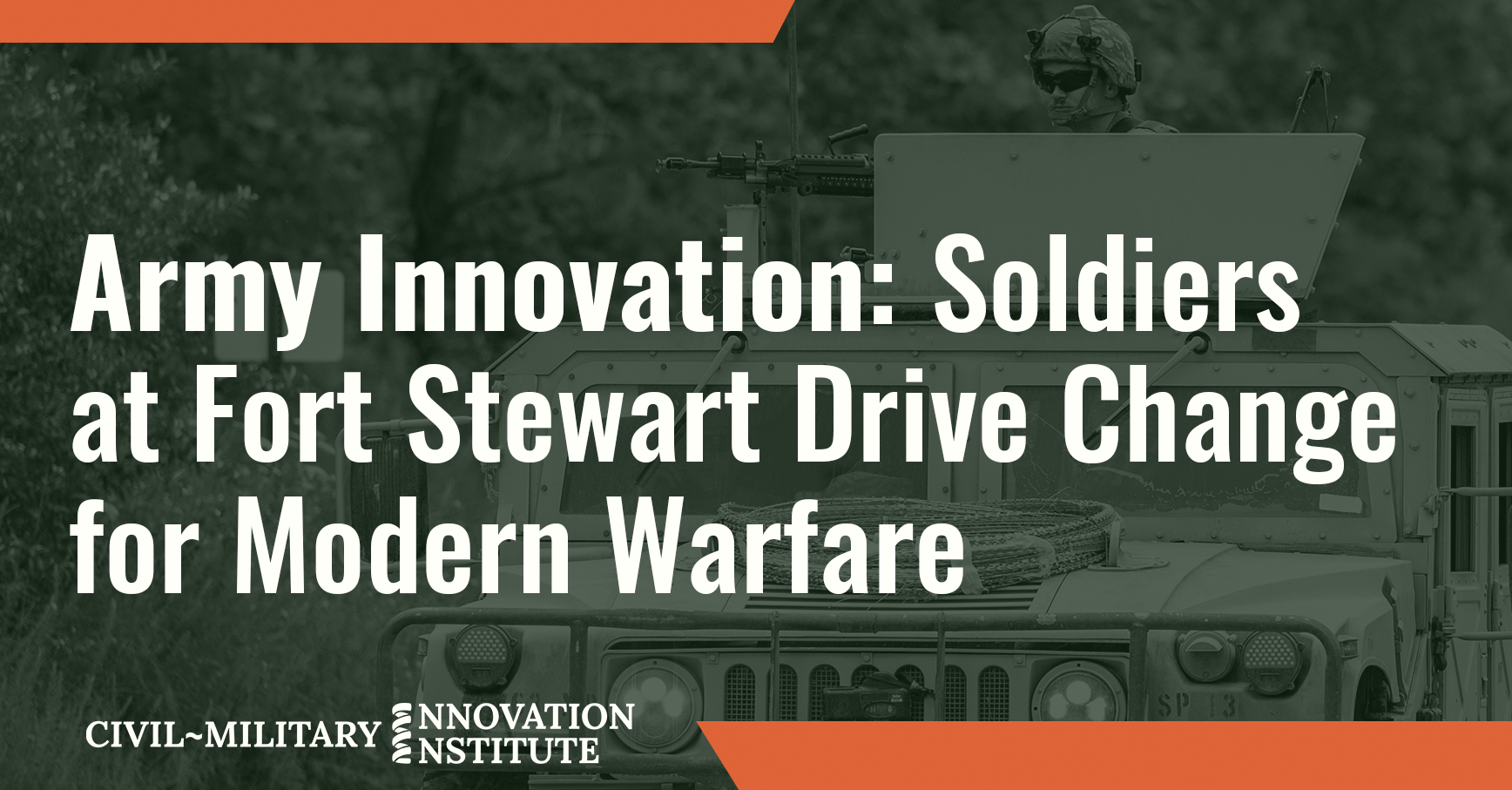 Army Innovation: Soldiers at Fort Stewart Drive Change for Modern Warfare